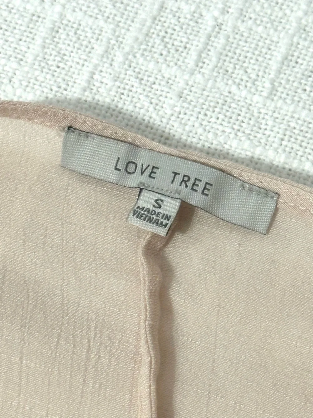 Love Tree Womens Size S Kimono Duster Cover Up Lace Resortwear Beachy Coastal - Picture 8 of 12